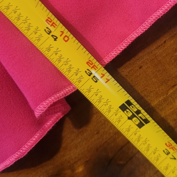 Pink Tiered Dress - Large - Picture 3 of 9